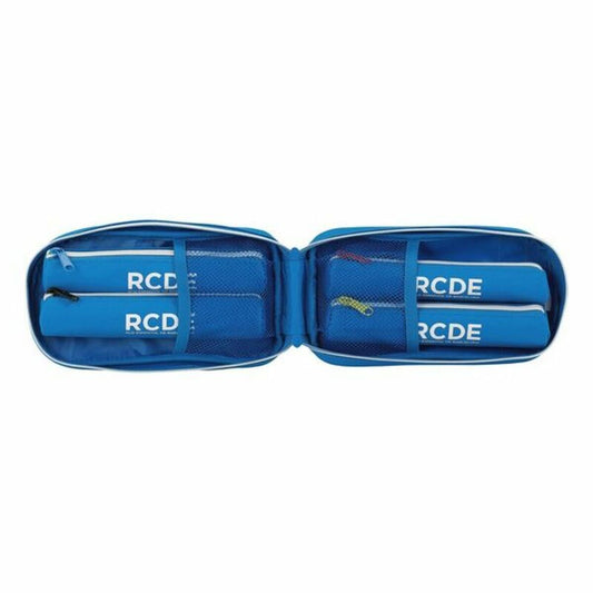 Cutie pentru creioane RCD Espanyol Albastru Alb 12 x 23 x 5 cm - Birou și papetărie, Material școlar și educațional
