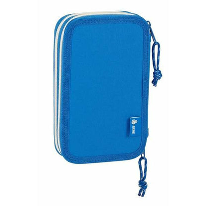 Creion dublu RCD Espanyol Albastru Alb 12,5 x 19,5 x 4 cm - Birou și papetărie, Material școlar și educațional