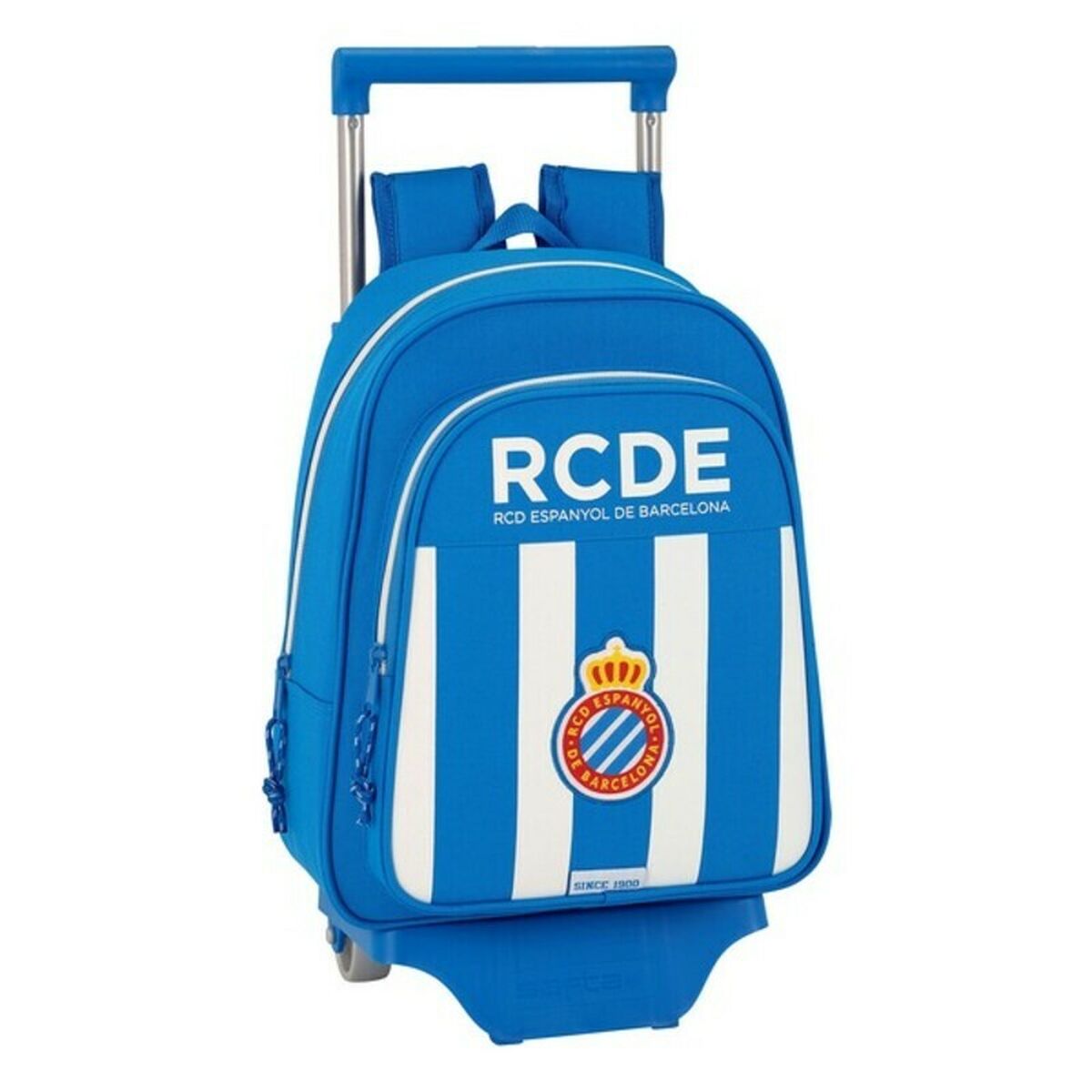 Ghiozdan cu Roți 705 RCD Espanyol (27 x 10 x 67 cm) - Birou și papetărie, Material școlar și educațional