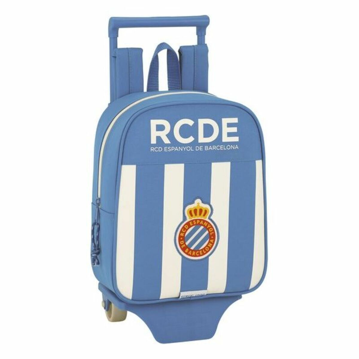 Ghiozdan cu Roți 805 RCD Espanyol 611753280 Albastru Alb - Birou și papetărie, Material școlar și educațional