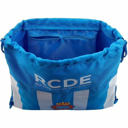 Geantă Rucsac cu Bretele RCD Espanyol Albastru Alb 35 x 40 cm - Sport și în aer liber, Produse pentru fani