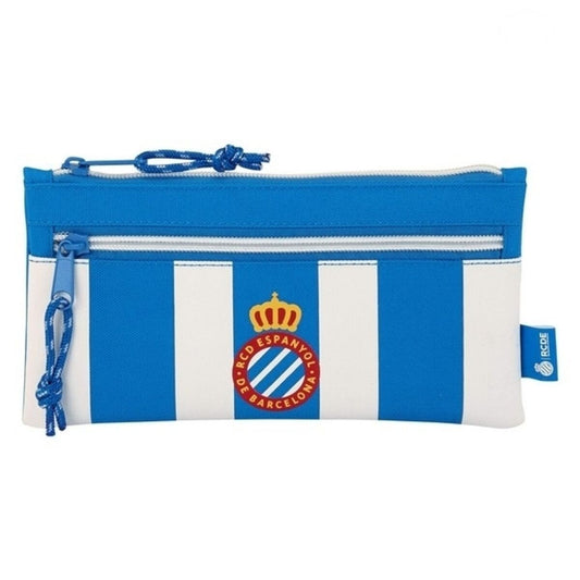 Geantă Universală RCD Espanyol 811753029 Albastru Alb (22 x 11 x 1 cm) - Birou și papetărie, Material școlar și educațional