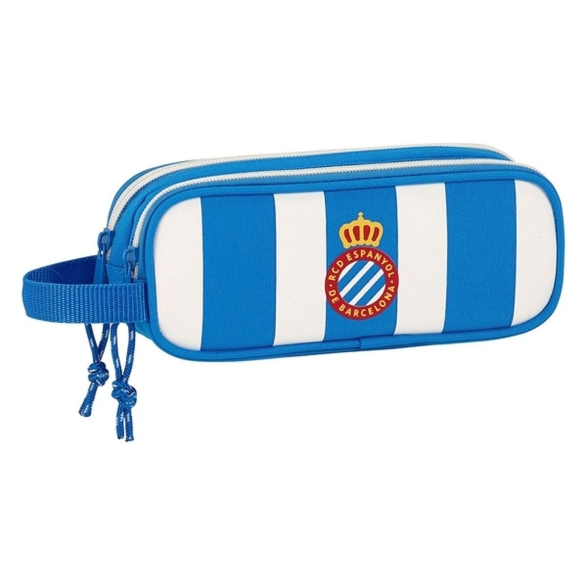 Geantă Universală RCD Espanyol 811753513 Albastru Alb (21 x 8 x 6 cm) - Birou și papetărie, Material școlar și educațional