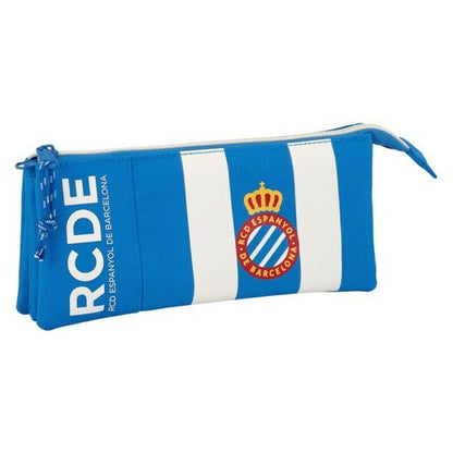 Geantă Universală RCD Espanyol Albastru Alb (22 x 12 x 3 cm) - Birou și papetărie, Material școlar și educațional