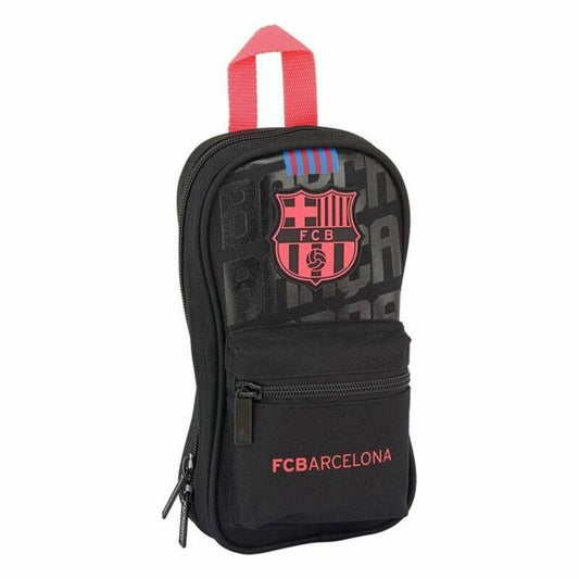 Cutie pentru creioane F.C. Barcelona Negru 12 x 23 x 5 cm - Birou și papetărie, Material școlar și educațional