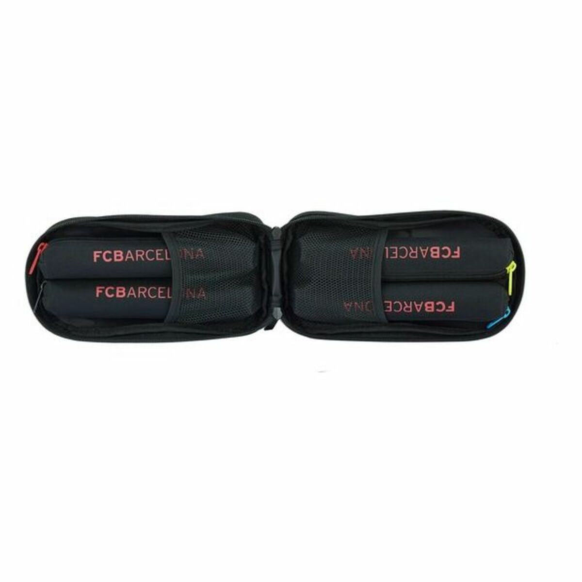 Cutie pentru creioane F.C. Barcelona Negru 12 x 23 x 5 cm - Birou și papetărie, Material școlar și educațional