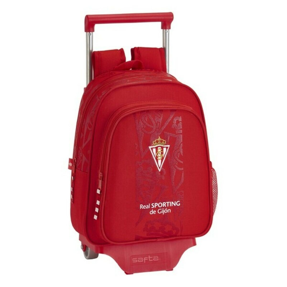 Ghiozdan cu Roți 705 Real Sporting de Gijón Roșu - Birou și papetărie, Material școlar și educațional