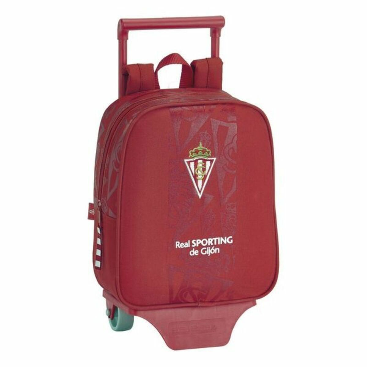 Ghiozdan cu Roți 805 Real Sporting de Gijón 611972280 Roșu - Birou și papetărie, Material școlar și educațional
