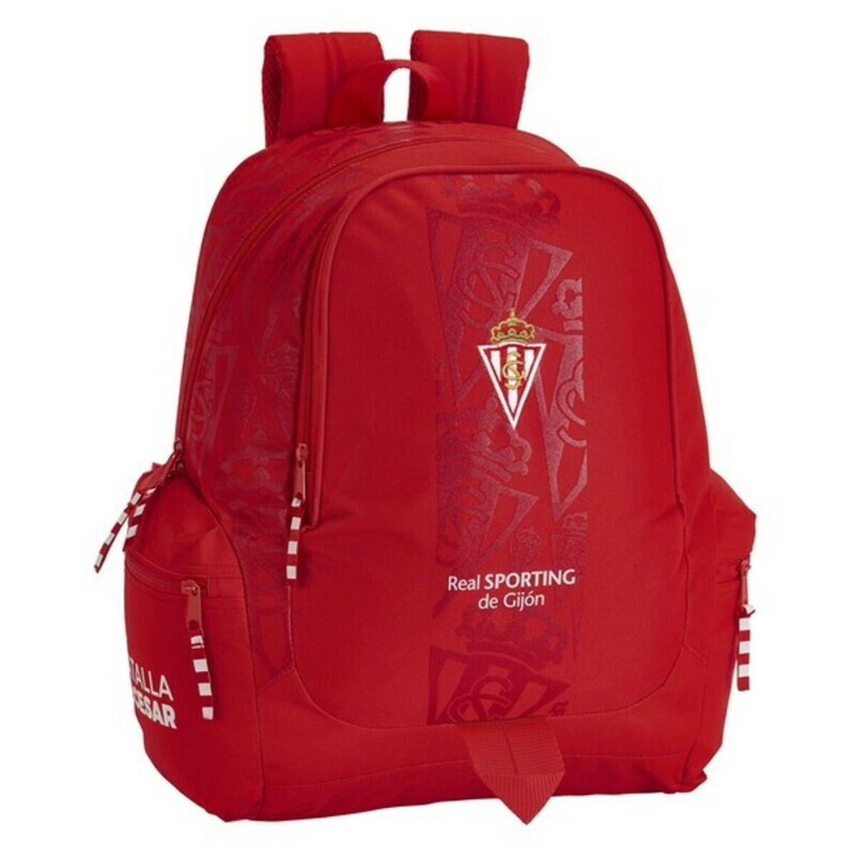 Ghiozdan Real Sporting de Gijón Roșu - Birou și papetărie, Material școlar și educațional