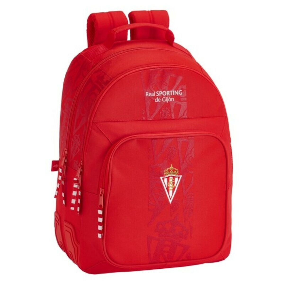 Ghiozdan Real Sporting de Gijón Roșu - Birou și papetărie, Material școlar și educațional