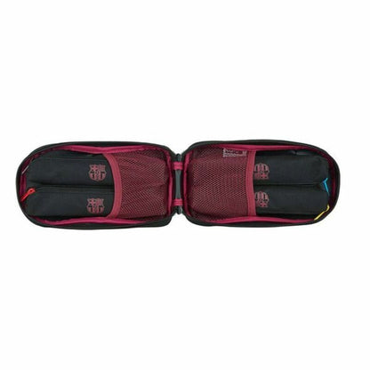 Cutie pentru creioane F.C. Barcelona Negru 12 x 23 x 5 cm - Birou și papetărie, Material școlar și educațional