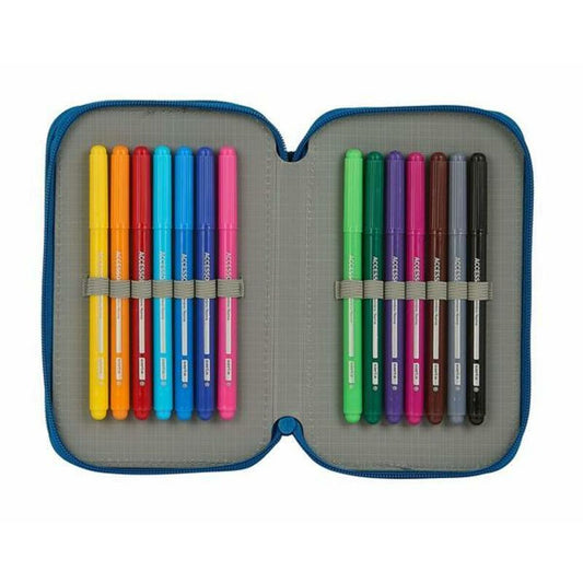 Creion dublu BlackFit8 M854 Albastru închis 12.5 x 19.5 x 4 cm (28 Piese) - Birou și papetărie, Material școlar și educațional