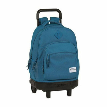 Ghiozdan cu Roți Compact BlackFit8 Egeo Albastru 33 X 45 X 22 cm - Birou și papetărie, Material școlar și educațional