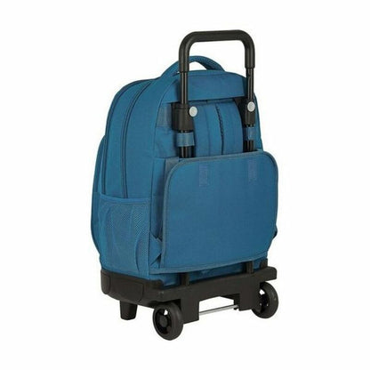 Ghiozdan cu Roți Compact BlackFit8 Egeo Albastru 33 X 45 X 22 cm - Birou și papetărie, Material școlar și educațional