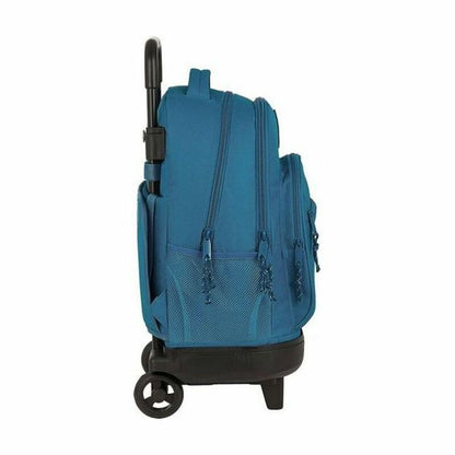 Ghiozdan cu Roți Compact BlackFit8 Egeo Albastru 33 X 45 X 22 cm - Birou și papetărie, Material școlar și educațional