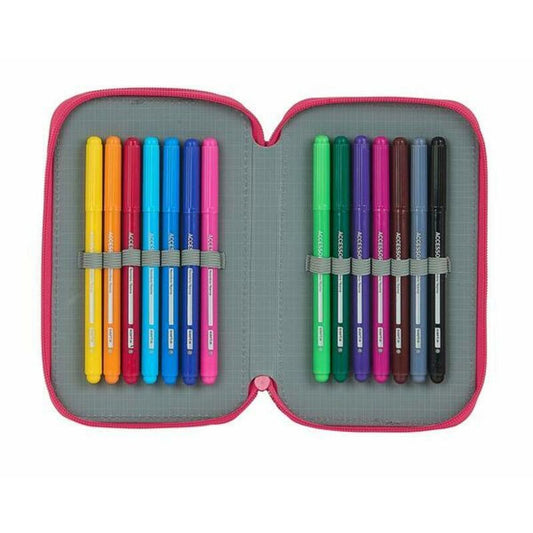 Creion dublu BlackFit8 M854 Roz 12.5 x 19.5 x 4 cm (28 Piese) - Birou și papetărie, Material școlar și educațional