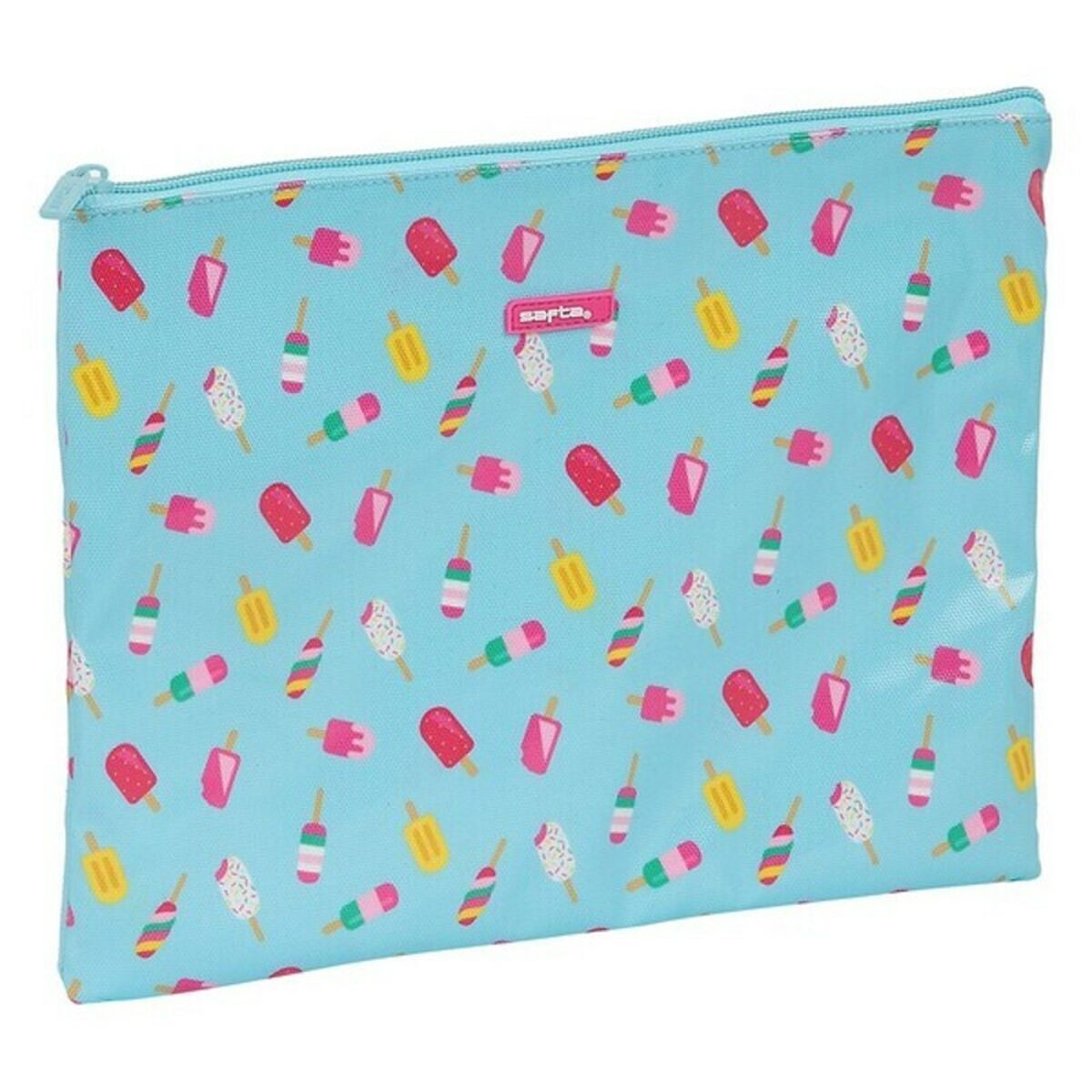 Geantă Universală Safta Ice Cream Turquoise - Birou și papetărie, Material școlar și educațional