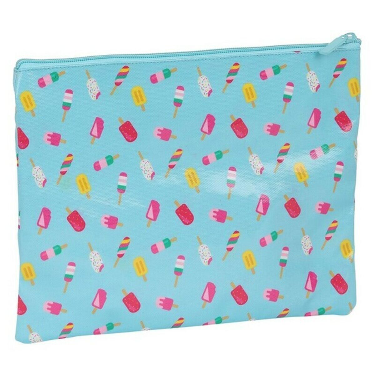 Geantă Universală Safta Ice Cream Turquoise - Birou și papetărie, Material școlar și educațional