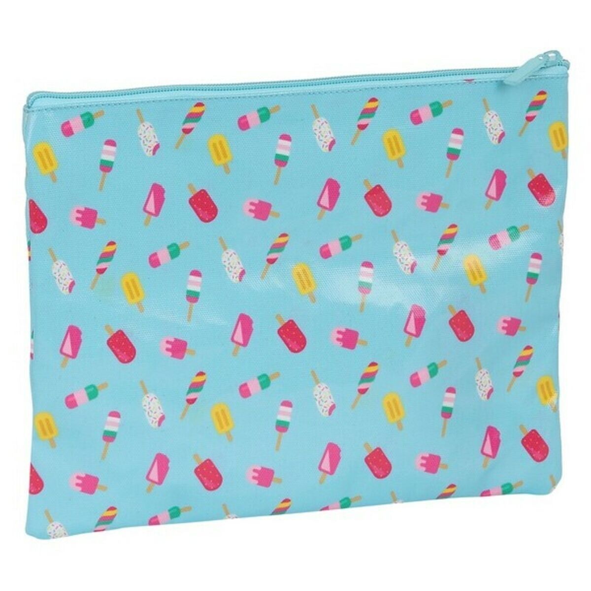 Geantă Universală Safta Ice Cream Turquoise - Birou și papetărie, Material școlar și educațional