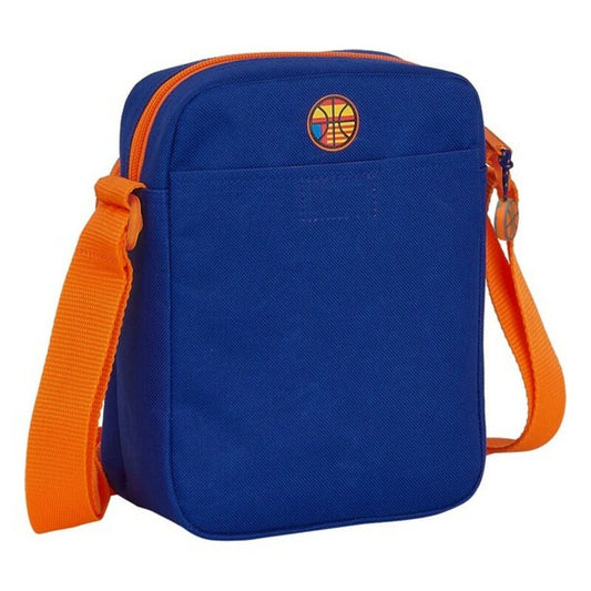 Geantă de Umăr Valencia Basket Albastru Portocaliu (16 x 22 x 6 cm) - Bagaje, Genți de mână