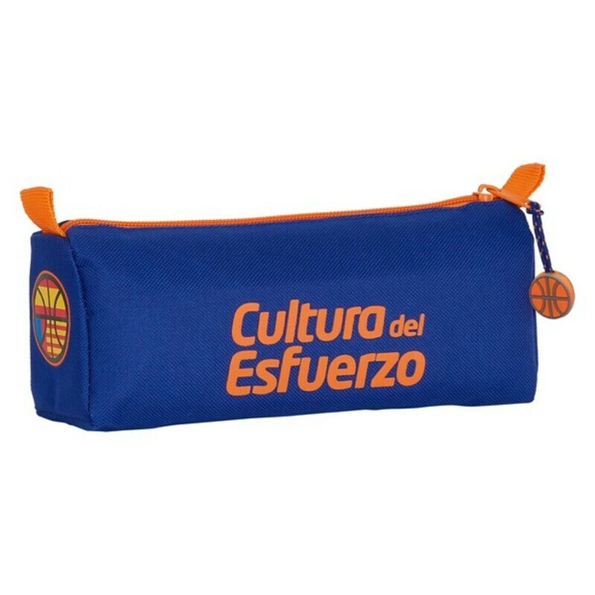 Geantă Universală Valencia Basket M742 Albastru Portocaliu (21 x 8 x 7 cm) - Birou și papetărie, Material școlar și educațional