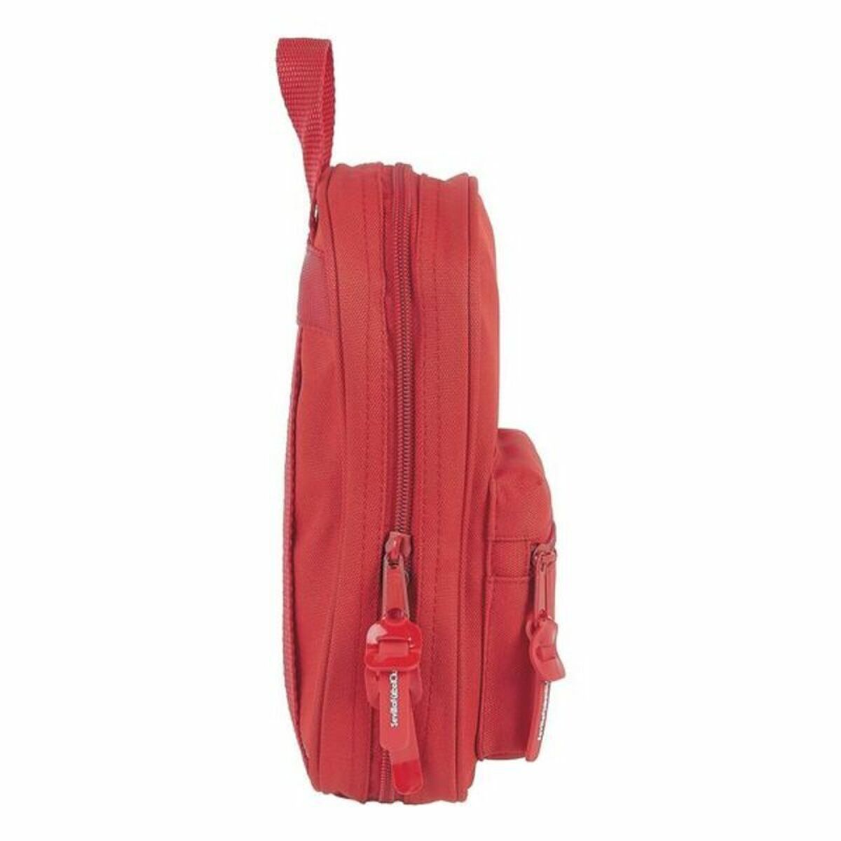 Cutie pentru creioane Sevilla Fútbol Club M747 Roșu 12 x 23 x 5 cm (33 Piese) - Birou și papetărie, Material școlar și educațional