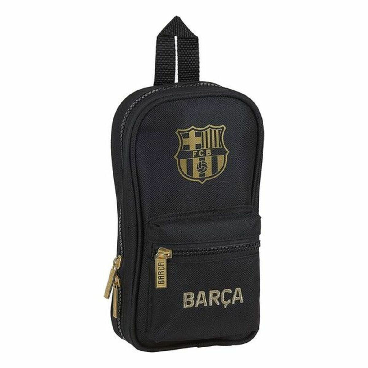 Cutie pentru creioane F.C. Barcelona M747 Negru 12 x 23 x 5 cm (33 Piese) - Birou și papetărie, Material școlar și educațional
