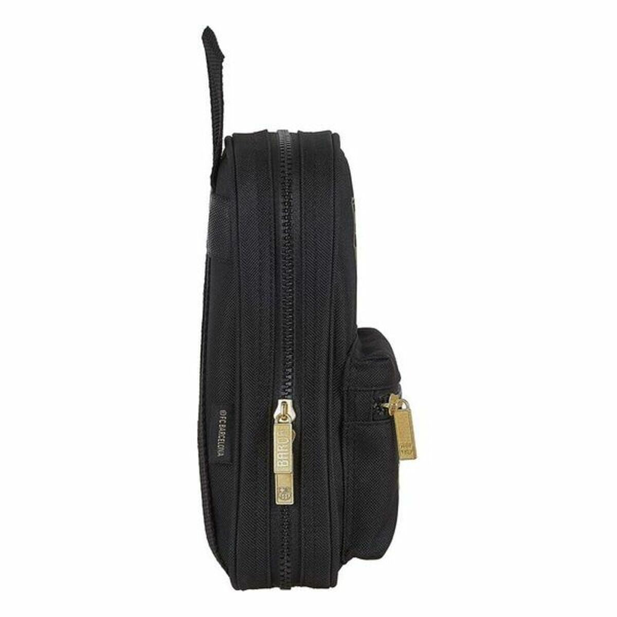 Cutie pentru creioane F.C. Barcelona M747 Negru 12 x 23 x 5 cm (33 Piese) - Birou și papetărie, Material școlar și educațional