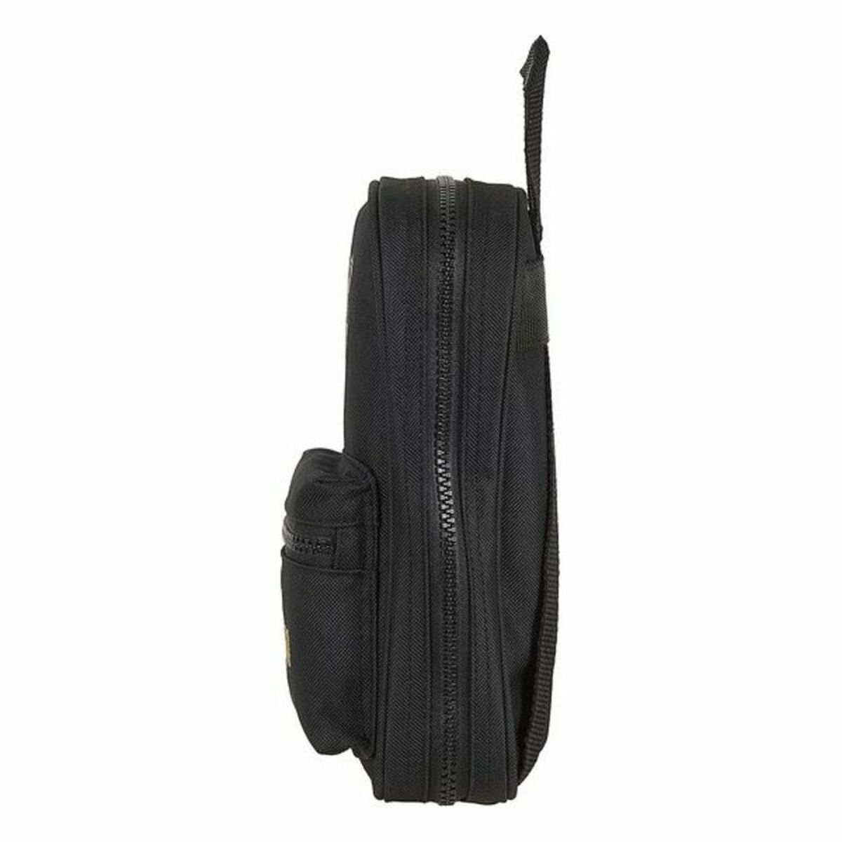 Cutie pentru creioane F.C. Barcelona M847 Negru 12 x 23 x 5 cm - Birou și papetărie, Material școlar și educațional