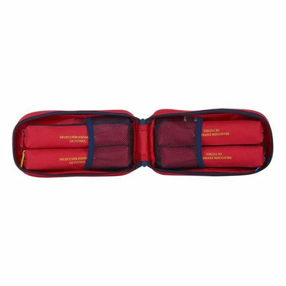 Cutie pentru creioane RFEF M847 Roșu 12 x 23 x 5 cm - Birou și papetărie, Material școlar și educațional