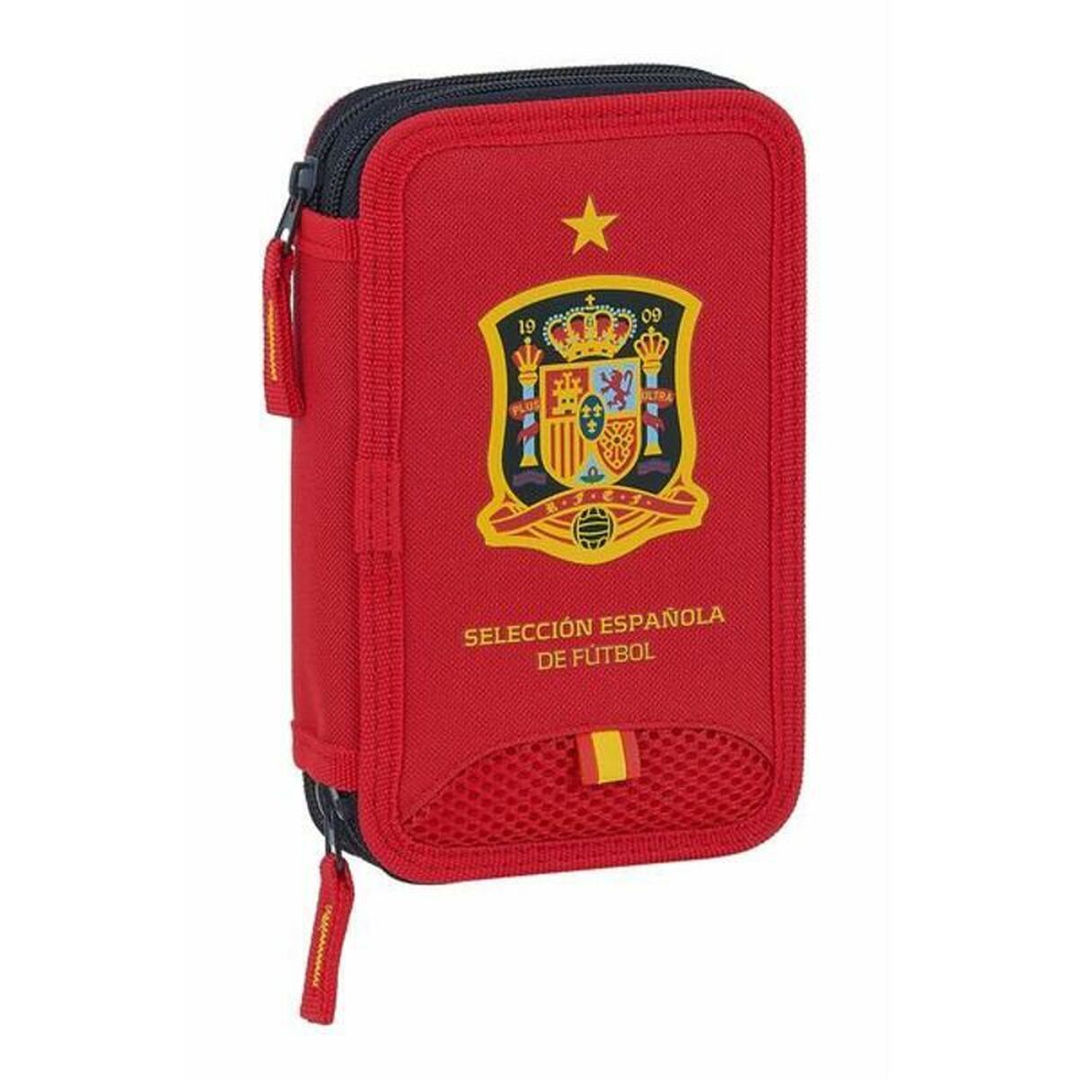 Creion dublu RFEF M854 Roșu 12.5 x 19.5 x 4 cm (28 Piese) - Birou și papetărie, Material școlar și educațional