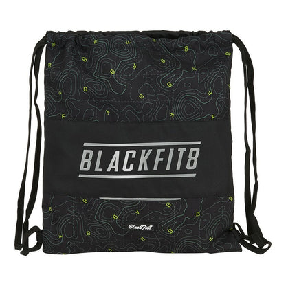 Geantă Rucsac cu Bretele Topography BlackFit8 M196A Negru Verde - Birou și papetărie, Material școlar și educațional