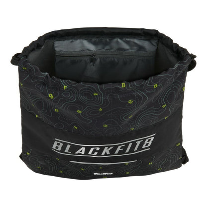 Geantă Rucsac cu Bretele Topography BlackFit8 M196A Negru Verde - Birou și papetărie, Material școlar și educațional