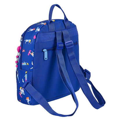 Rucsac Casual BlackFit8 Go Girls Albastru (25 x 30 x 13 cm) - Birou și papetărie, Material școlar și educațional