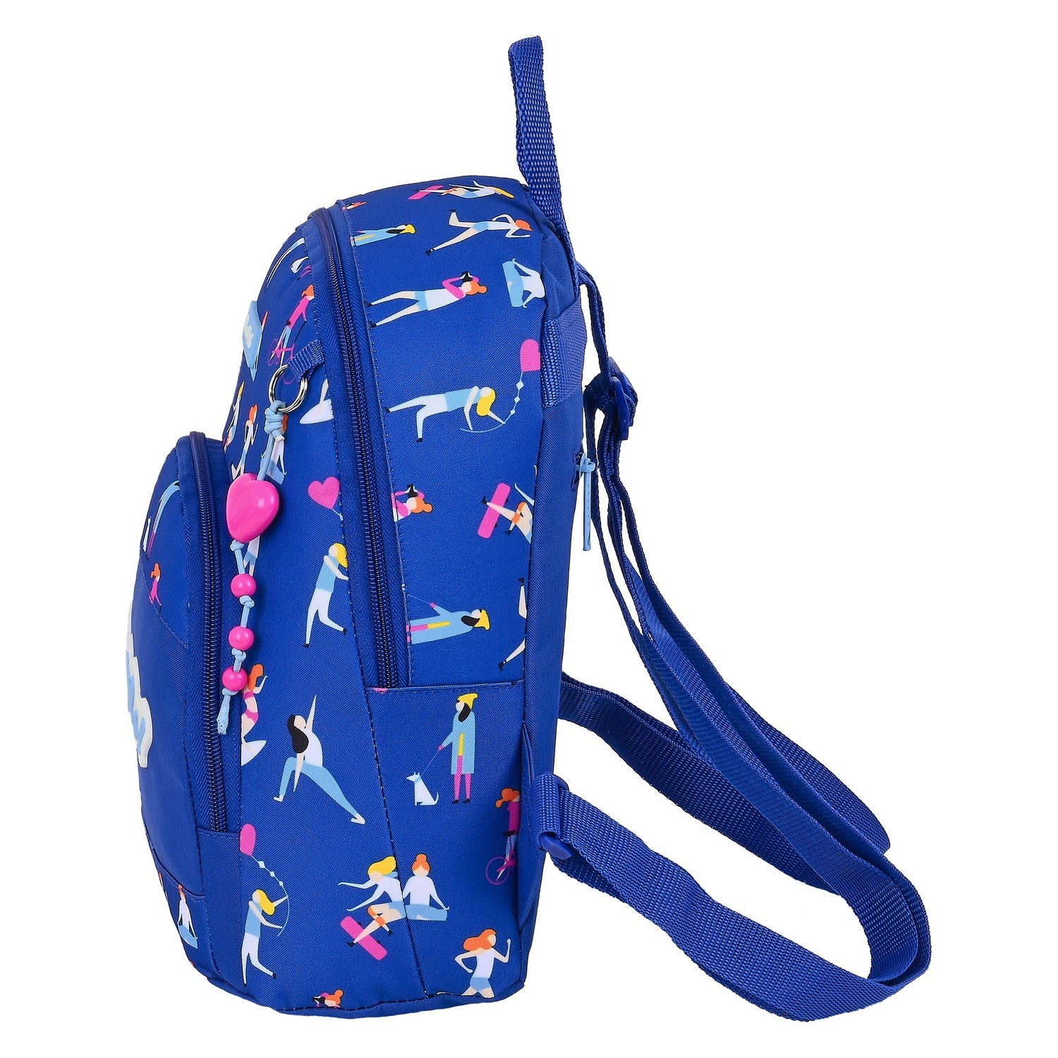Rucsac Casual BlackFit8 Go Girls Albastru (25 x 30 x 13 cm) - Birou și papetărie, Material școlar și educațional
