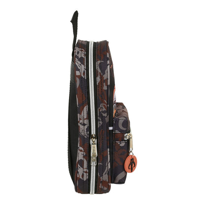 Cutie pentru creioane The Mandalorian The Guild Negru Maro (12 x 23 x 5 cm) (33 Piese) - Birou și papetărie, Material școlar și educațional