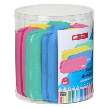 Geantă Universală Safta Glitter Pătrat (8 Piese) - Birou și papetărie, Material școlar și educațional