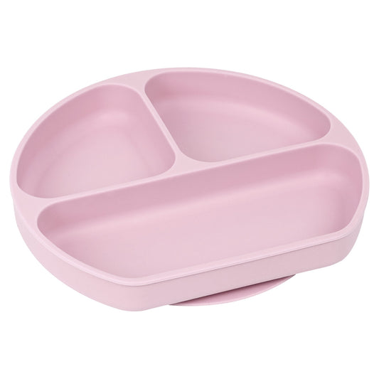 Farfurie de silicon cu ventuză Safta M923 Silicon Ventuză Roz (20,5 x 2,5 x 18 cm) - Bebelus, Alăptarea și hrănirea