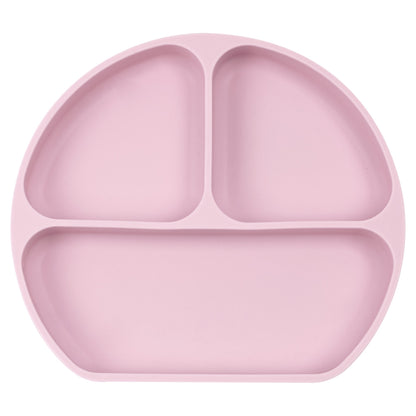 Farfurie de silicon cu ventuză Safta M923 Silicon Ventuză Roz (20,5 x 2,5 x 18 cm) - Bebelus, Alăptarea și hrănirea