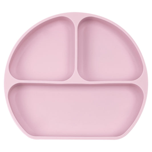 Farfurie de silicon cu ventuză Safta M923 Silicon Ventuză Roz (20,5 x 2,5 x 18 cm) - Bebelus, Alăptarea și hrănirea