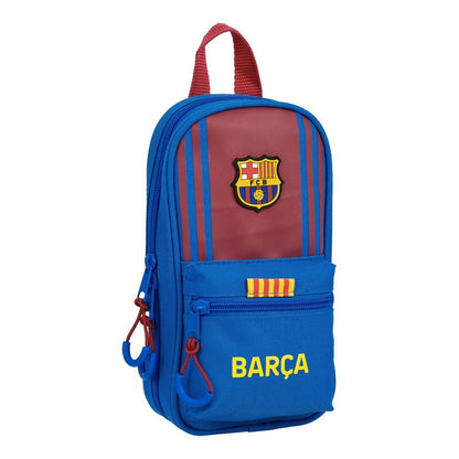 Cutie pentru creioane F.C. Barcelona M747 Castaniu Bleumarin 12 x 23 x 5 cm (33 Piese) - Birou și papetărie, Material școlar și educațional