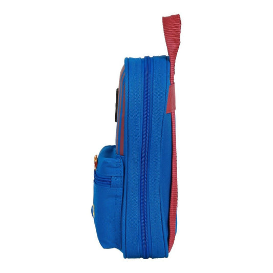Cutie pentru creioane F.C. Barcelona M847 Castaniu Bleumarin 12 x 23 x 5 cm - Birou și papetărie, Material școlar și educațional