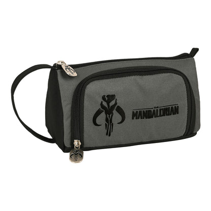 Penar Școlar The Mandalorian Negru Gri 20 x 11 x 8.5 cm - Birou și papetărie, Material școlar și educațional