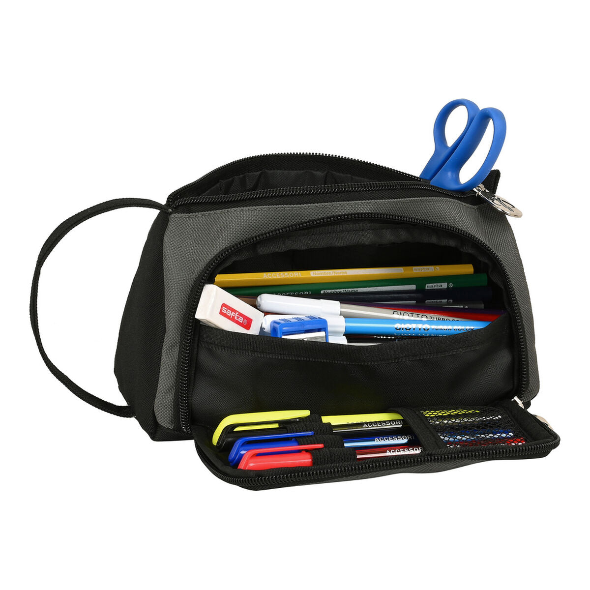 Penar Școlar The Mandalorian Negru Gri 20 x 11 x 8.5 cm - Birou și papetărie, Material școlar și educațional