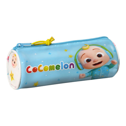 Penar Școlar Cilindric CoComelon Alb Multicolor (20 x 7 x 7 cm) - Birou și papetărie, Material școlar și educațional