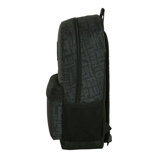 Ghiozdan Paul Frank Team player Negru 30 x 46 x 14 cm - Birou și papetărie, Material școlar și educațional