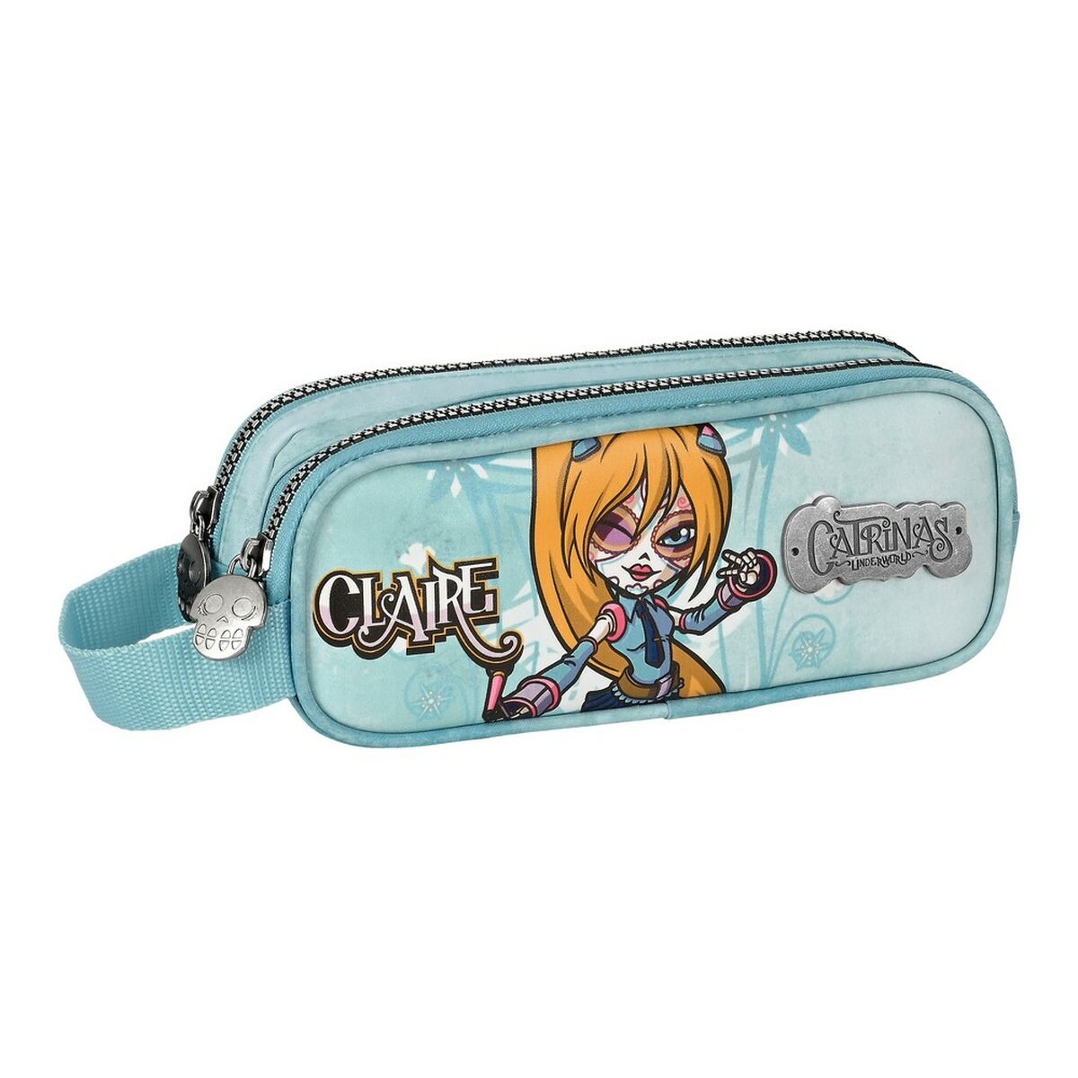 Penar Școlar Catrinas Claire, Noelia & Lila Albastru (21 x 8 x 6 cm) - Birou și papetărie, Material școlar și educațional