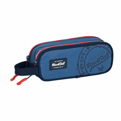 Penar Școlar BlackFit8 Stamp Albastru 21 x 8 x 6 cm - Birou și papetărie, Material școlar și educațional