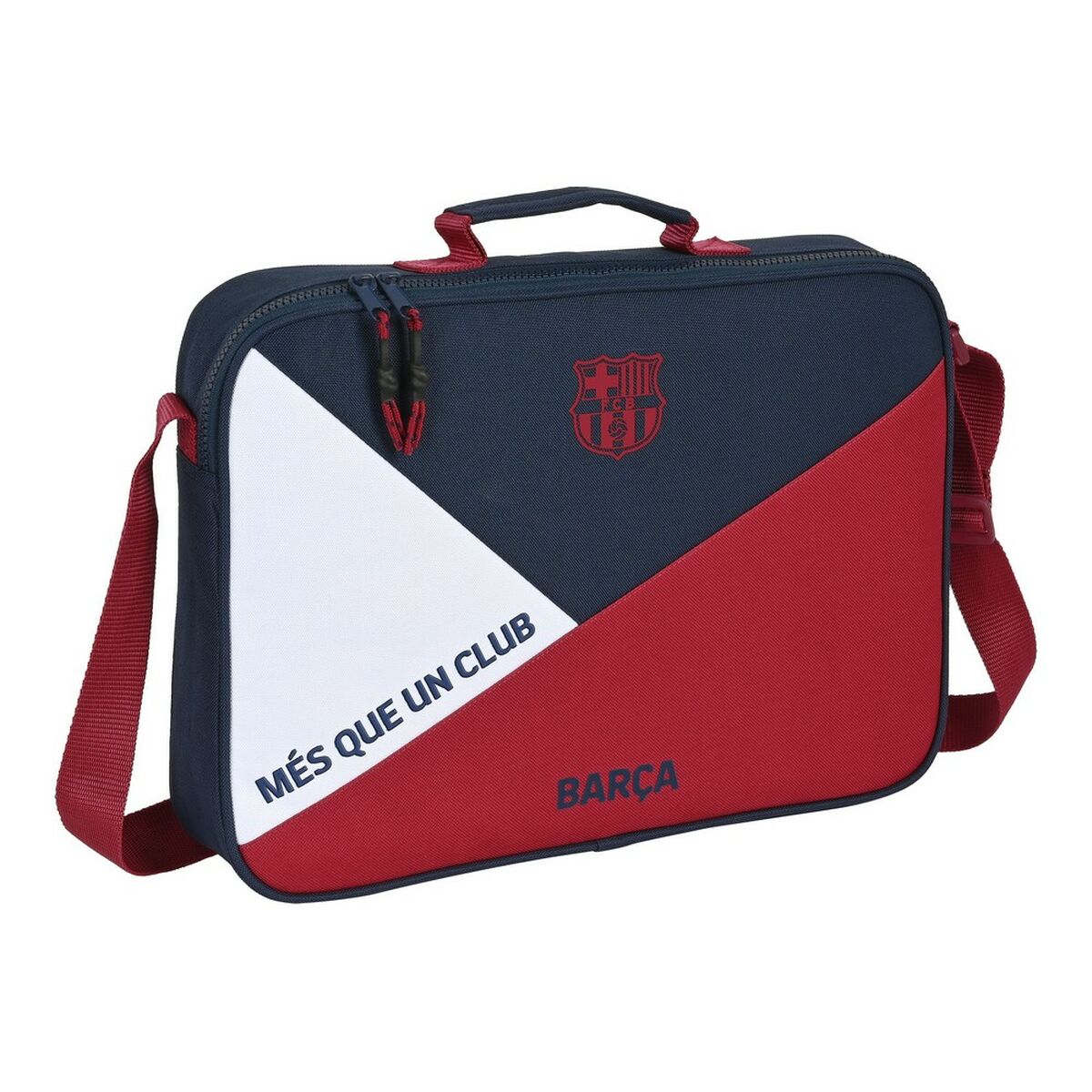 ghiozdan de școală F.C. Barcelona Corporativa Albastru Castaniu (38 x 28 x 6 cm) - Birou și papetărie, Material școlar și educațional