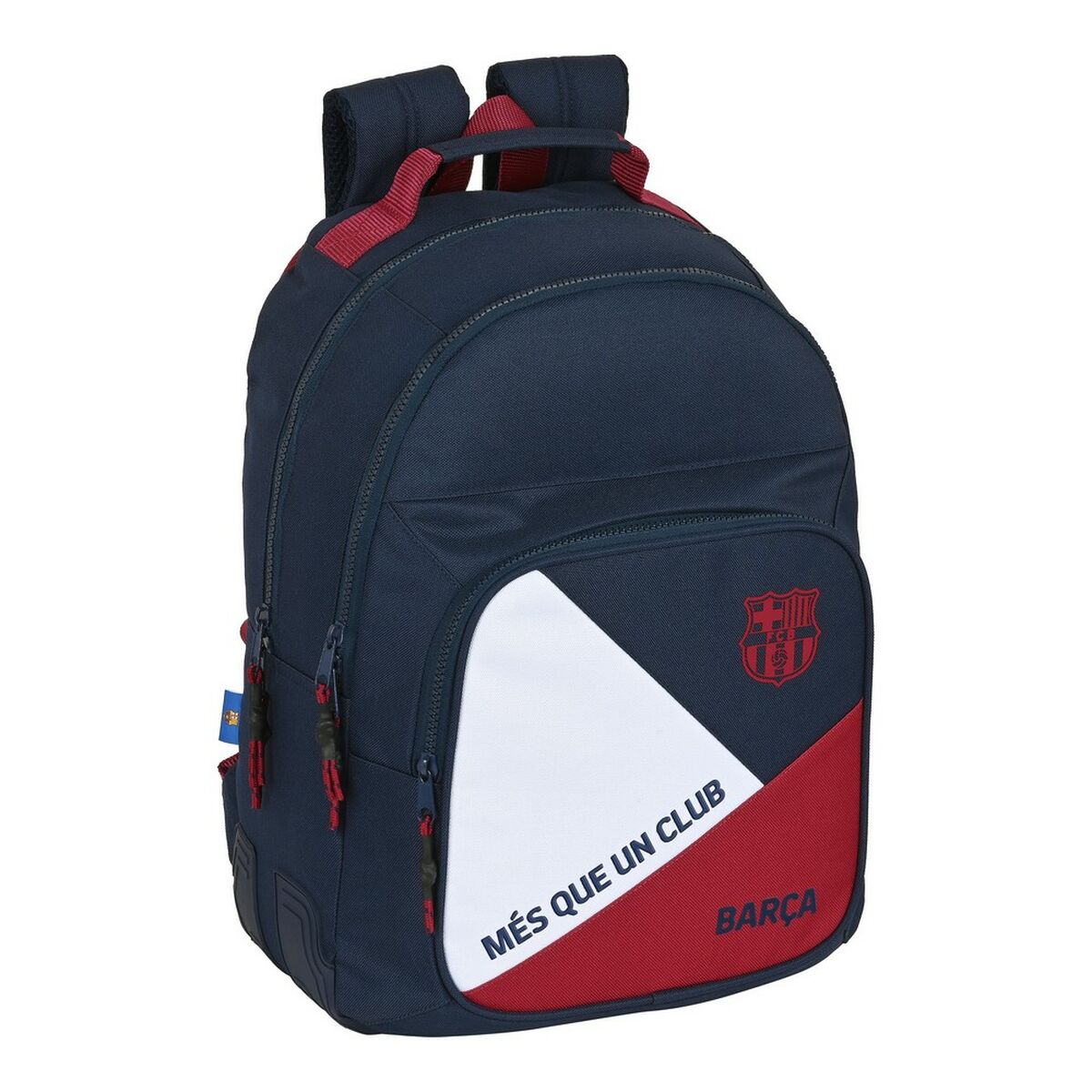 Ghiozdan F.C. Barcelona Albastru Castaniu (32 x 42 x 15 cm) - Birou și papetărie, Material școlar și educațional